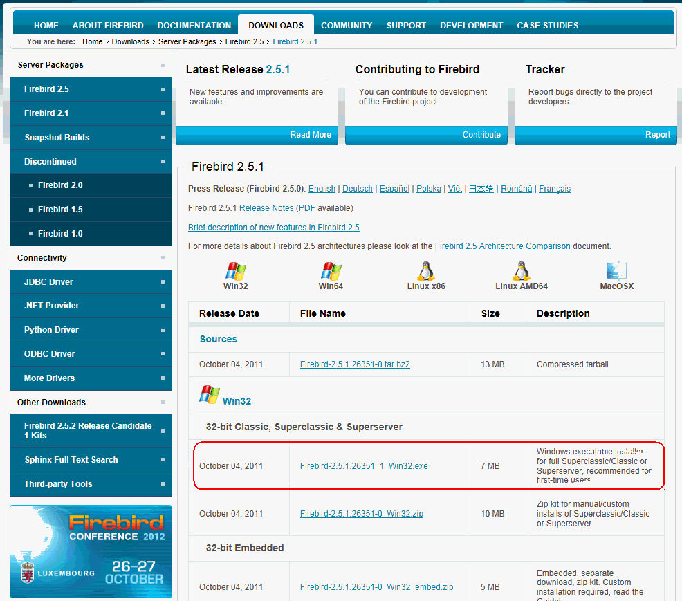 interbase library gds32.dll скачать